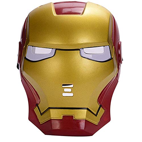 morningsilkwig Marvel Avengers máscara Iron Man máscara Brillante Traje luz Ojo máscara Super héroe Ironman Partido Cosplay máscara para Fiestas de Halloween morningsilkwig Marvel Avengers máscara Iron Man máscara Brillante Traje luz Ojo máscara Super héroe Ironman Partido Cosplay máscara para Fiestas de Halloween