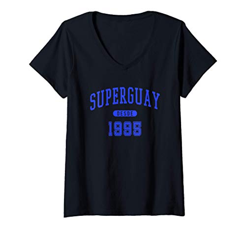 Mujer Superguay Desde 1995 Año De Nacimiento Camiseta Cuello V