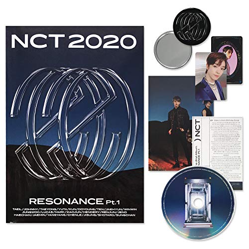 NCT 2020 Album - RESONANCE Pt.1 [ THE PAST ver. ] CD + Photobook + Lyrics Poster + Folded Poster(On pack) + Photo Card + Yearbook Card + FREE GIFT