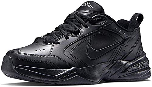 Nike Air Monarch IV, Zapatillas de Gimnasia Hombre, Negro (Black/Black 001), 45 EU