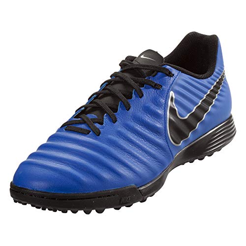 Nike Legendx 7 Academy TF, Zapatillas de Fútbol para Hombre, Azul (Racer Blue/Black/Metallic Silv 400), 38 2/3 EU
