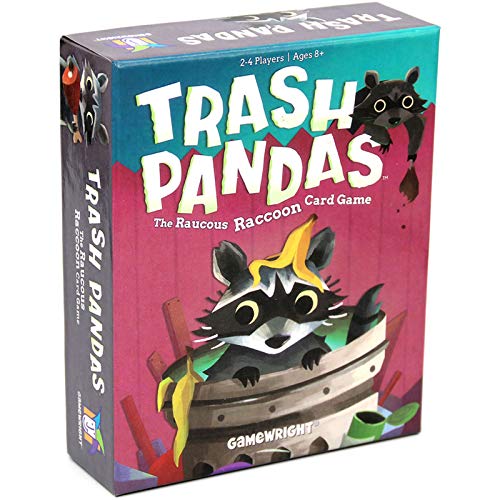 NINGXUE Trash Pandas Tarjetas de Juego de Mesa Juguetes Card Juego de Cartas en inglés