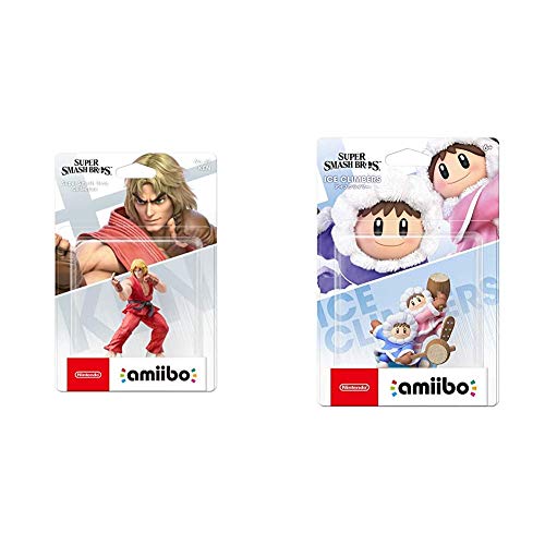 Nintendo - Amiibo Ken, Colección Super Smash Bros + Iberica - Amiibo Ice Climber