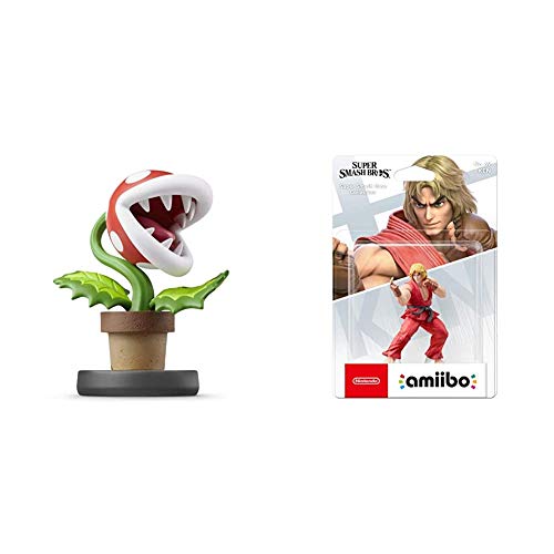 Nintendo Iberica Amiibo Planta Piraña + Amiibo Ken, Coleccion Super Smash Bros