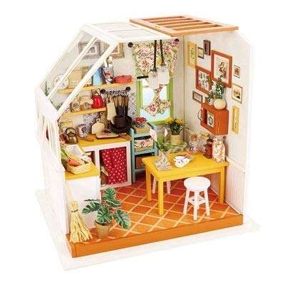 No-branded Dollhouse - Kit de madera para bricolaje Dollhouse en miniatura con regalo Best Collection de Doll House Furniture para niña ZHQHYQHX (color: DG105, tamaño: libre)