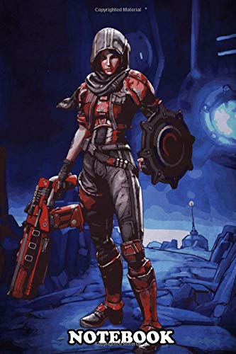 Notebook: Borderlands 4 , Journal for Writing, College Ruled Size 6" x 9", 110 Pages