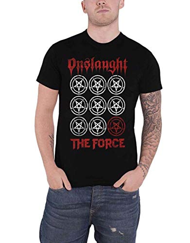npl Onslaught The Force Band Thrash Metal T Shirt Black 3XL