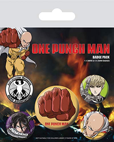 One Punch Man - Badge Pack Destructive