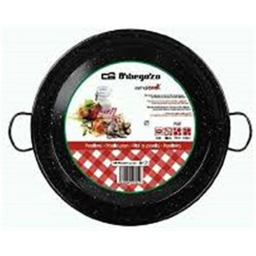 Orbegozo PXH 4024 Paellera honda esmaltada, diámetro 24 cm, Negro Orbegozo PXH 4024 Paellera honda esmaltada, diámetro 24 cm, Negro