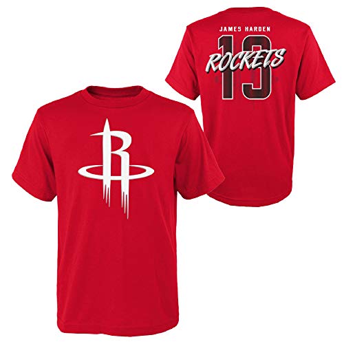 OuterStuff NBA Show Time Houston Rockets James Harden Camiseta de baloncesto (XXL)