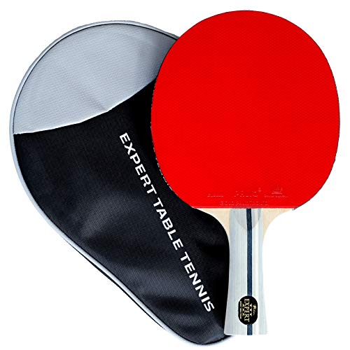 Palio Expert 3.0 - Raqueta de tenis de mesa y funda (aprobado por la ITTF, bate de ping pong para principiantes)