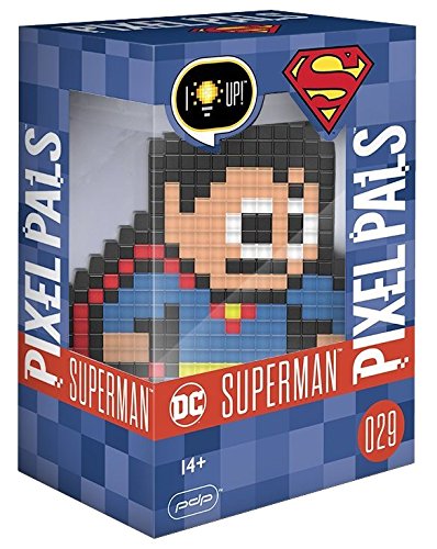 PDP - Lampara de sobremesa Pixel Pals DC Comics Superman (PS4)