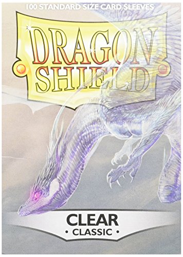 Pegasus Arcane Tinmen 10001 Dragon Shield - Fundas Protectoras para Cartas coleccionables (100 Unidades), Transparente