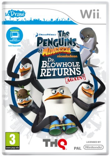 Penguins of Madagascar - Dr. Blowhole Returns Again - uDraw (Wii) [Importación inglesa]
