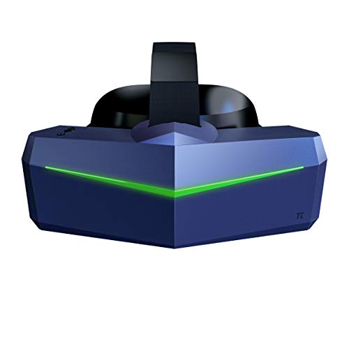 Pimax Vision 8K Plus VR Headset with 4K CLPL Displays, 200 Degrees FOV, Fast-Switched Gaming RGB Pixel Matrix Panels for PC VR Steam Games Videos, USB-Powered