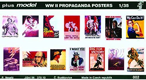 Plus-Model 2 - Modelo Accesorios Carteles de la Propaganda Varios Inglés, Alemán, Estados Unidos, Rusia Plus-Model 2 - Modelo Accesorios Carteles de la Propaganda Varios Inglés, Alemán, Estados Unidos, Rusia