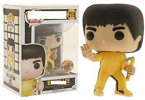 ¡Pop genérico! Juego de la Muerte Bruce Lee Figura de Vinilo Figura de acción de 10 cm Estatuas de Anime Juguete Coleccionable-B.-Segundo.