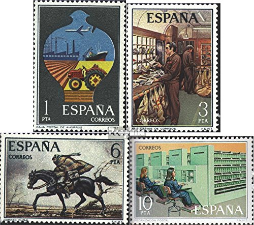 Prophila Collection España Michel.-No..: 2222-2225 (Completa.edición.) 1976 Servicio Postal (Sellos para los coleccionistas) Caballos