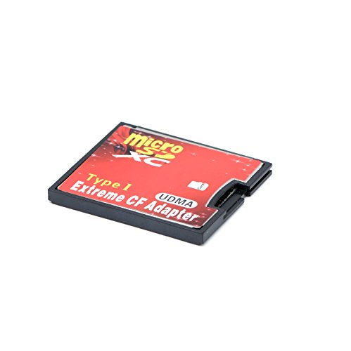 QUMOX Micro SD a CF Tarjeta Compact Flash Memory Lector Adaptador Tipo 1 WiFi