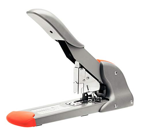 Rapid 23633700 - Grapadora de gruesos y especiales modelo HD210 color plata/naranja