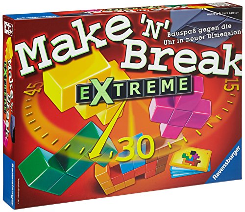 Ravensburger Make 'n' Break Extreme Niños Juego de Habilidades motrices Finas - Juego de Tablero (Juego de Habilidades motrices Finas, Niños, 30 min, 8 año(s), 99 año(s)) Ravensburger Make 'n' Break Extreme Niños Juego de Habilidades motrices Finas - Juego de Tablero (Juego de Habilidades motrices Finas, Niños, 30 min, 8 año(s), 99 año(s))
