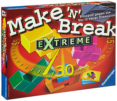 Ravensburger Make 'n' Break Extreme Niños Juego de Habilidades motrices Finas - Juego de Tablero (Juego de Habilidades motrices Finas, Niños, 30 min, 8 año(s), 99 año(s))