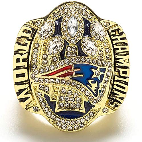 Replicación de anillo de campeonato Patriot 2016, conjunto de anillos de campeonato de Super Bowl para ventiladores de recolección de regalo de recolección de recuer 14# Replicación de anillo de campeonato Patriot 2016, conjunto de anillos de campeonato de Super Bowl para ventiladores de recolección de regalo de recolección de recuer 14#