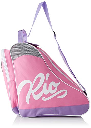 Rio Roller Script Skate Bag, Bolsa de tela y de playa Unisex Adulto, Multicolor (Pink/Lilac), 24x15x45 cm (W x H x L) Rio Roller Script Skate Bag, Bolsa de tela y de playa Unisex Adulto, Multicolor (Pink/Lilac), 24x15x45 cm (W x H x L)