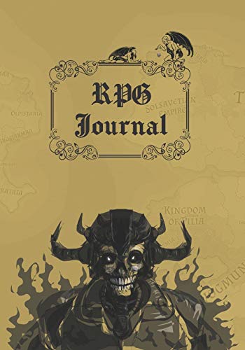 RPG JOURNAL: ROLE PLAYING GAME PAPER (RULED, GRAPH AND HEX ) | HANDY TRACKING, PLANNING AND MAPPING NOTEBOOK | CHARACTER CREATION | PLOTTING MOVES | ... BOYFRIEND GIFT | GAMER DESIGN | DEATH COVER.