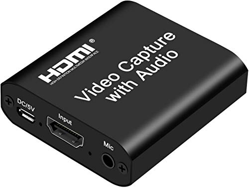 Rybozen Tarjeta de captura HDMI Rybozen Audio Video con salida de bucle, USB 2.0 4K HD 1080P 60FPS Tarjeta de captura de videojuegos HDMI para transmisión en vivo para PS3 / PS4 / Xbox One Rybozen Tarjeta de captura HDMI Rybozen Audio Video con salida de bucle, USB 2.0 4K HD 1080P 60FPS Tarjeta de captura de videojuegos HDMI para transmisión en vivo para PS3 / PS4 / Xbox One