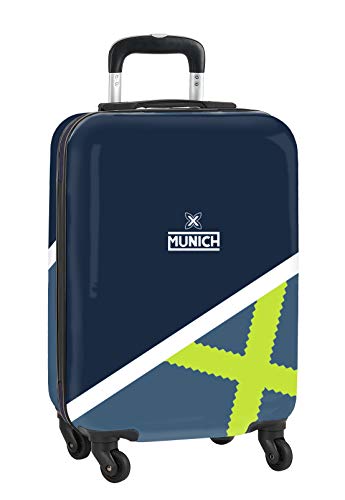 Safta 612098851 Trolley Cabina 20'' Maleta Ruedas y Candado de Seguridad de Munich Lima, 345x200x550mm Safta 612098851 Trolley Cabina 20'' Maleta Ruedas y Candado de Seguridad de Munich Lima, 345x200x550mm