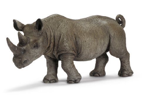 Schleich 14394 - Figura/ Miniatura La Vida Silvestre, el Toro Rinoceronte Negro