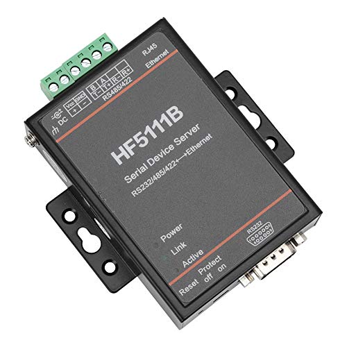 Servidor de Dispositivos Serie 3 En 1 de 1 Puerto, Convertidor Ethernet Rj45 Rs232/485/422 A Dtu, Servidor de Red Hf-5111B Para La Oficina de La Empresa Doméstica Diy Servidor de Dispositivos Serie 3 En 1 de 1 Puerto, Convertidor Ethernet Rj45 Rs232/485/422 A Dtu, Servidor de Red Hf-5111B Para La Oficina de La Empresa Doméstica Diy