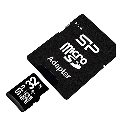 Silicon Power Tarjeta de memoria MicroSD SDHC 32 GB, Clase 10, con Adaptador, hasta 40 MB/s Lectura Silicon Power Tarjeta de memoria MicroSD SDHC 32 GB, Clase 10, con Adaptador, hasta 40 MB/s Lectura