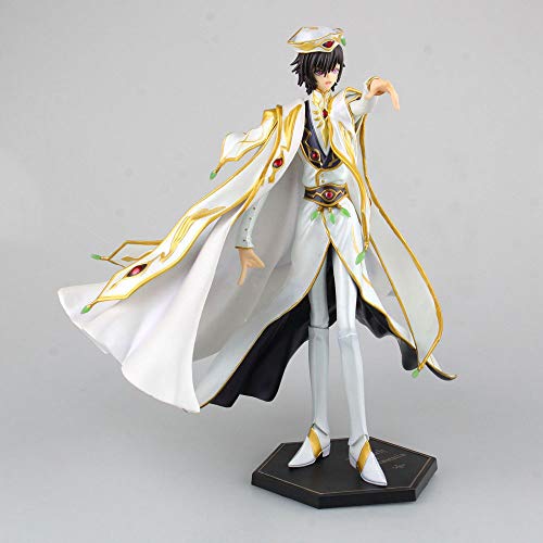 STKCST Anime Lelouch el Suzaku Suzaku Lelouch Lelouch la Figura del Emperador Blanco Figura Versión Decoración de Escultura Estatua Muñeca Modelo Modelo Figura 24cm