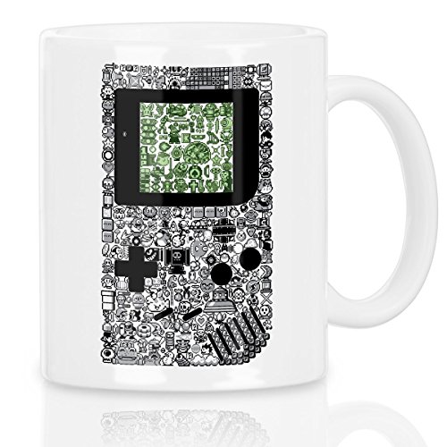 style3 8-Bit Game Taza con motivo videoconsola portátil videojuego boy pixel nerd mando