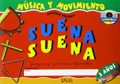 SUENA SUENA 3 ANOS + CD (RM Pedag Musica y Movimiento)