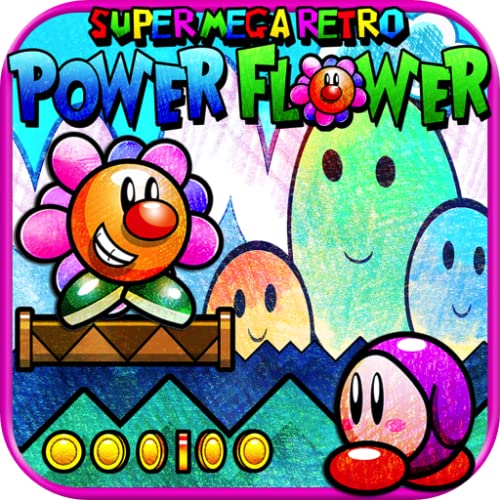 Super Mega Retro Power Flower
