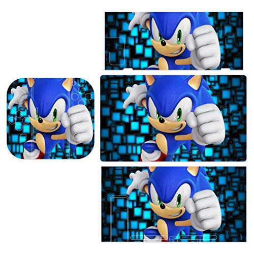 Switch Skin Sticker - Sonic The Hedge-Hog Skins for Nintendo Switch Controller - Fun Funny Anime Fashion Cool Switch Game Skins for Switch and Switch Lite