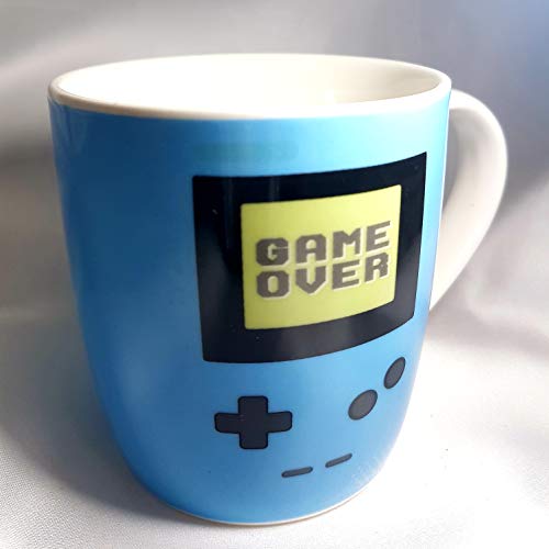 Taza Mug Ceramica Gamer Con Asa 10 cm (Azul)