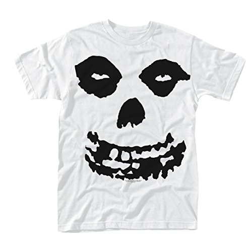 The Misfits : All Over Skull (T-Shirt Unisex Tg. M) [Italia]