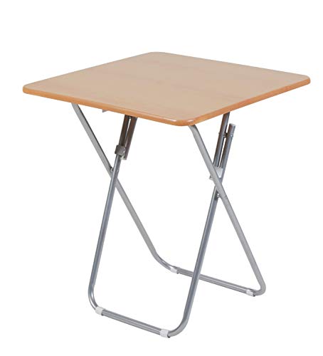 thesecrethome.es Mesa Cuadrada Plegable Haya VAPORIZADA PEQUEÑA | Largo 60 x Ancho 60 x Alto 70 cm | Ideal para TERRAZA, Jardin O BALCÓN thesecrethome.es Mesa Cuadrada Plegable Haya VAPORIZADA PEQUEÑA | Largo 60 x Ancho 60 x Alto 70 cm | Ideal para TERRAZA, Jardin O BALCÓN