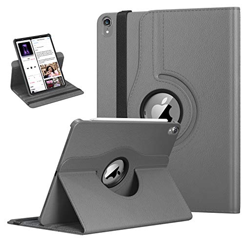 TiMOVO iPad Pro 12.9 2018 Funda - Cubierta Protector Giratorio de Rotación de 360 Grados Smart Case con Apple Pencil Soporte Holder y Auto Estela/Sueño - Gris Espacial TiMOVO iPad Pro 12.9 2018 Funda - Cubierta Protector Giratorio de Rotación de 360 Grados Smart Case con Apple Pencil Soporte Holder y Auto Estela/Sueño - Gris Espacial