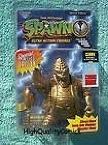Todd Mcfarlanes Spawn Ultra Action Figure Gold Special Edition Clown W/comic!