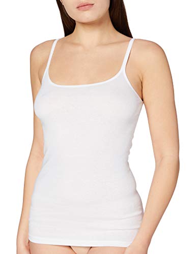 Triumph Katia Basics Shirt01 (1PL35), Camiseta tirantes Mujer, Blanco (WHITE 03), 40 (Talla fabricante: 38)