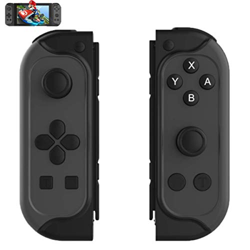 TUTUO Mando Inalámbrico para Nintendo Switch, mandos Switch Wireless Bluetooth Controller Joycon Controlador Gamepad Joystick 2 Joy con de Repuesto Izquiero para Nintendo Switch