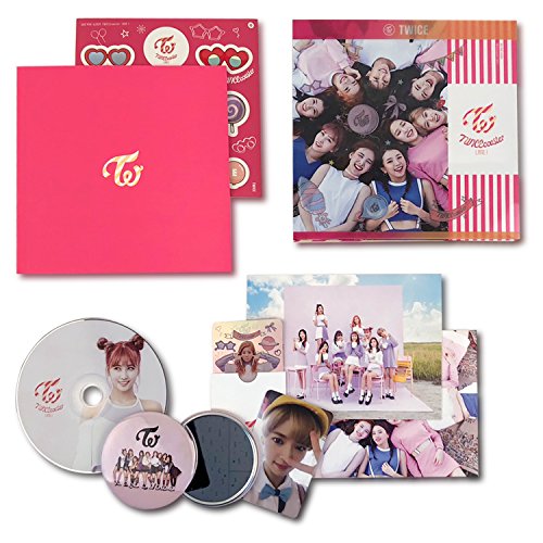 TWICE 3rd Mini Album - TWICECOASTER : LANE 1 [ NEON MAGENTA Ver. ] CD + Photobook + Photocards + Sticker + FREE GIFT / K-pop Sealed