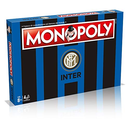 Winning Moves 31493 - Juego de Mesa Monopoly Equipo de fútbol Inter Edición de colección, Color 3