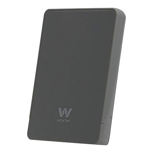 Woxter i-Case 230 - Carcasa para disco duro (HD, 2.5", conexión USB 3.0 con cable incluido, sin tornillos) color plata