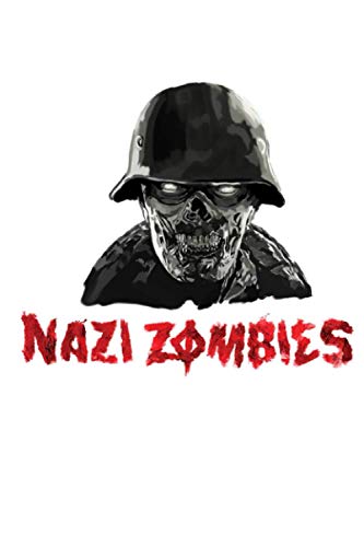 WWII Nazi Zombies Soldier Spiral Notebook: (110 Pages, Lined, 6 x 9)